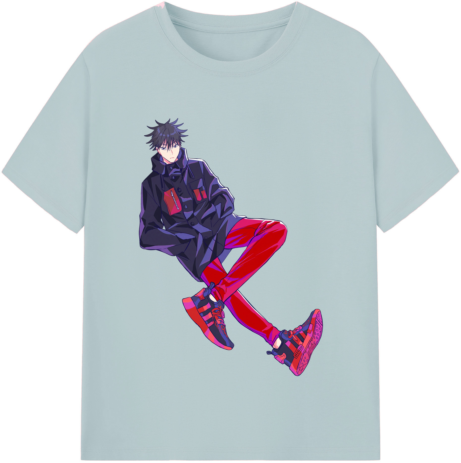 （画像用） 呪術廻戦 Jujutsu Kaisen 綿100％半袖Tシャツ（フロントプリント）